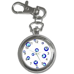 Mediterranean Blue Eyes Key Chain Watches