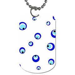 Mediterranean Blue Eyes Dog Tag (two Sides)