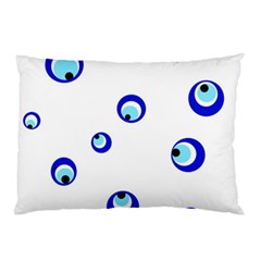 Mediterranean Blue Eyes Pillow Case