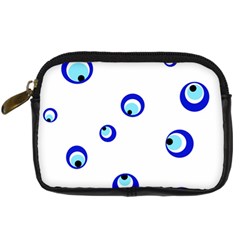 Mediterranean Blue Eyes Digital Camera Cases by Valentinaart