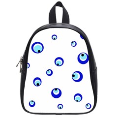 Mediterranean Blue Eyes School Bags (small) 