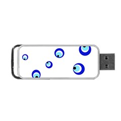 Mediterranean Blue Eyes Portable Usb Flash (one Side) by Valentinaart