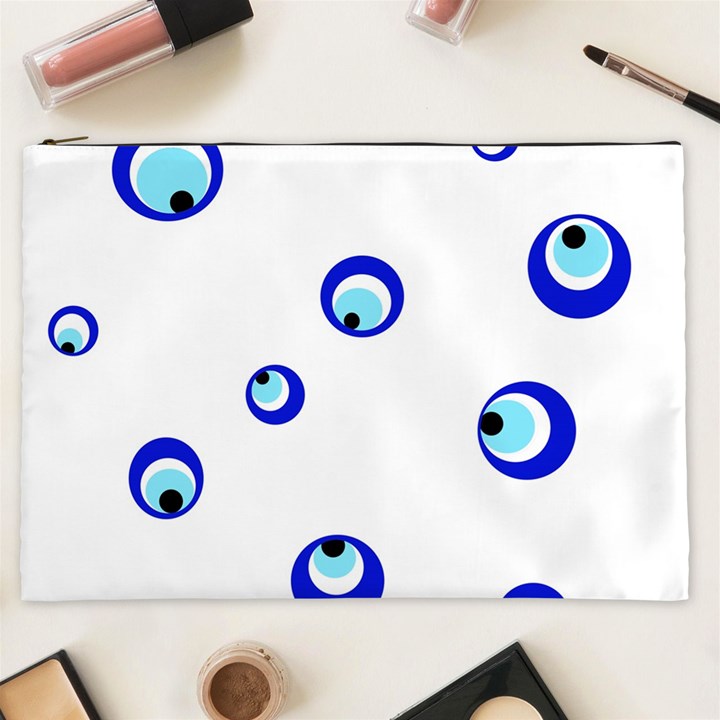 Mediterranean blue eyes Cosmetic Bag (XXL) 