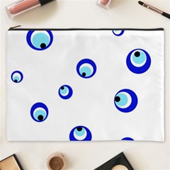 Mediterranean Blue Eyes Cosmetic Bag (xxxl) 