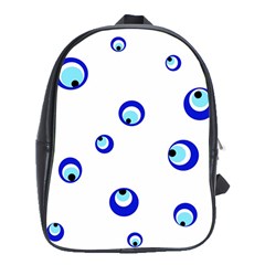 Mediterranean Blue Eyes School Bags (xl) 