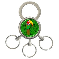 Toucan 3-ring Key Chains by Valentinaart