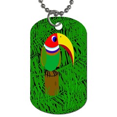 Toucan Dog Tag (one Side) by Valentinaart