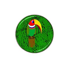 Toucan Hat Clip Ball Marker (4 Pack) by Valentinaart