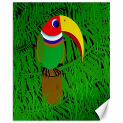 Toucan Canvas 16  X 20   by Valentinaart