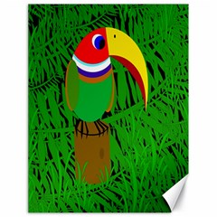 Toucan Canvas 18  X 24   by Valentinaart