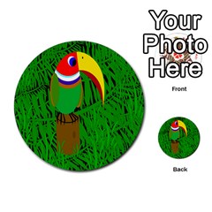 Toucan Multi-purpose Cards (round)  by Valentinaart