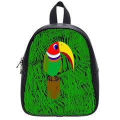 Toucan School Bags (small)  by Valentinaart