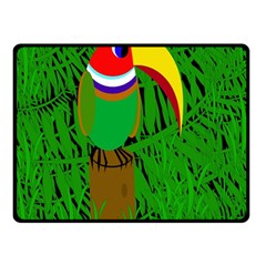 Toucan Fleece Blanket (small) by Valentinaart