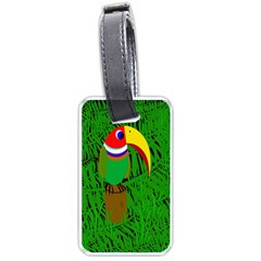 Toucan Luggage Tags (one Side)  by Valentinaart