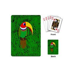 Toucan Playing Cards (mini)  by Valentinaart