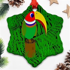 Toucan Ornament (snowflake) 