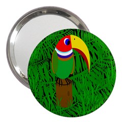 Toucan 3  Handbag Mirrors by Valentinaart