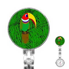 Toucan Stainless Steel Nurses Watch by Valentinaart