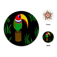 Toucan Playing Cards (Round) 