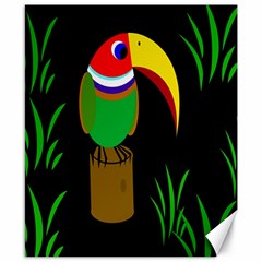 Toucan Canvas 8  X 10  by Valentinaart