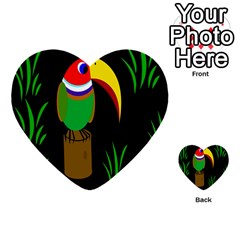 Toucan Multi-purpose Cards (Heart) 