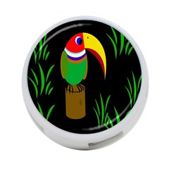 Toucan 4-port Usb Hub (two Sides)  by Valentinaart