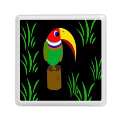 Toucan Memory Card Reader (square)  by Valentinaart