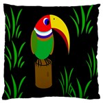 Toucan Standard Flano Cushion Case (Two Sides) Front