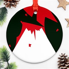 Volcano  Ornament (round) 