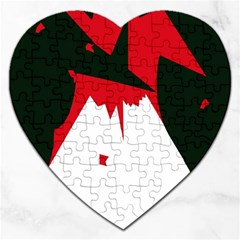 Volcano  Jigsaw Puzzle (heart)