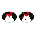 Volcano  Cufflinks (Oval) Front(Pair)