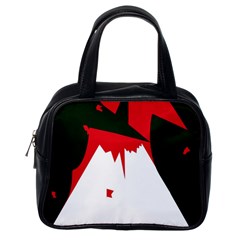 Volcano  Classic Handbags (one Side) by Valentinaart