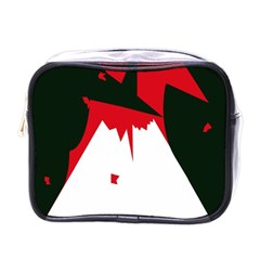 Volcano  Mini Toiletries Bags by Valentinaart