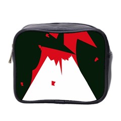 Volcano  Mini Toiletries Bag 2-side by Valentinaart