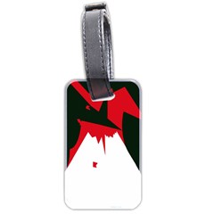 Volcano  Luggage Tags (two Sides) by Valentinaart