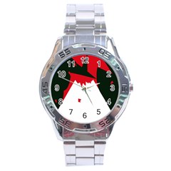 Volcano  Stainless Steel Analogue Watch