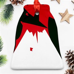 Volcano  Bell Ornament (2 Sides)