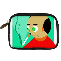 Smoker  Digital Camera Cases by Valentinaart