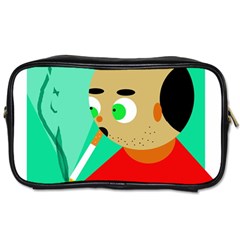 Smoker  Toiletries Bags 2-side by Valentinaart