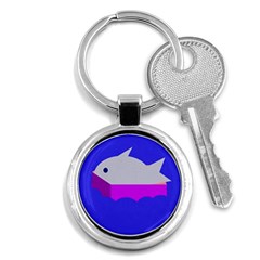 Big Fish Key Chains (round) 