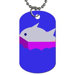 Big Fish Dog Tag (one Side)