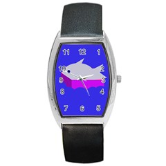 Big Fish Barrel Style Metal Watch