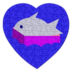 Big Fish Jigsaw Puzzle (heart)