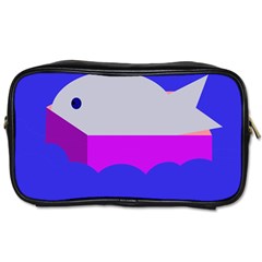 Big Fish Toiletries Bags by Valentinaart