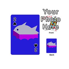 Big Fish Playing Cards 54 (mini)  by Valentinaart