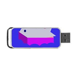 Big Fish Portable Usb Flash (two Sides) by Valentinaart