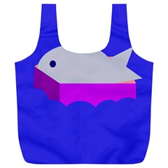 Big Fish Full Print Recycle Bags (l)  by Valentinaart