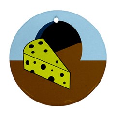 Cheese  Ornament (round)  by Valentinaart