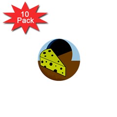 Cheese  1  Mini Buttons (10 Pack) 