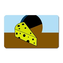 Cheese  Magnet (rectangular) by Valentinaart